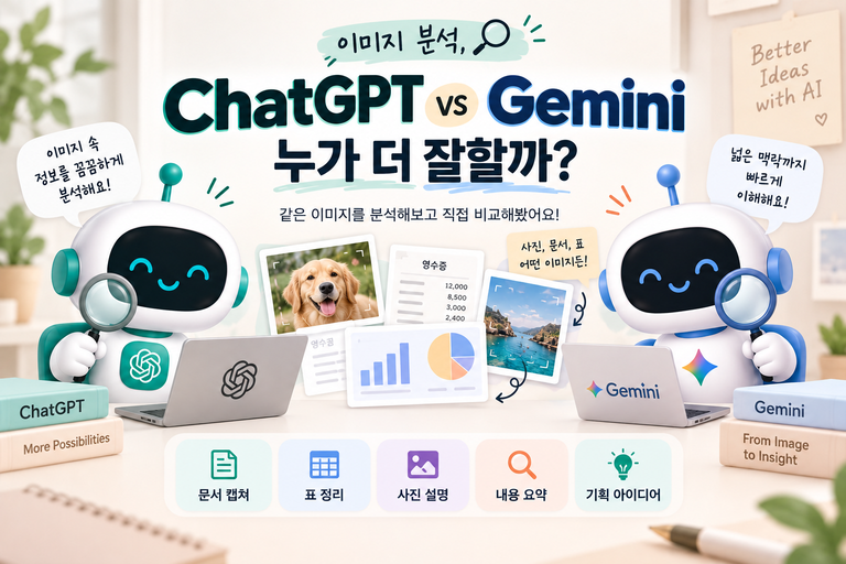 ChatGPT vs Gemini, 이미지 분석은 누가 더 잘할까?